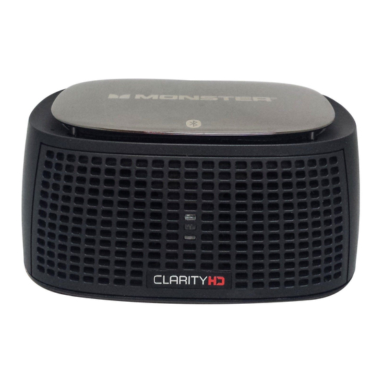 Monster ClarityHD 100 Manual