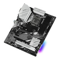 ASROCK B460 Pro4 Quick Installation Manual