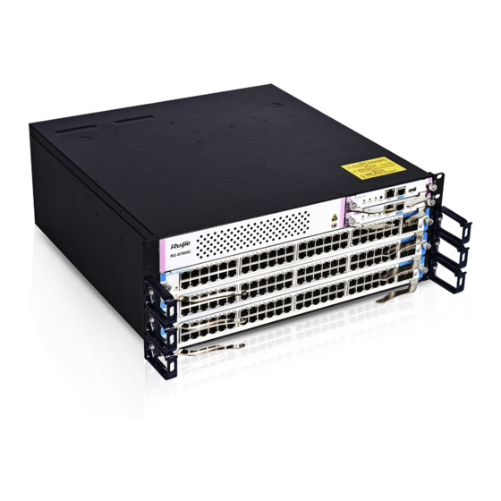Ruijie Networks RG-S7800C Series Quick Installation Manual