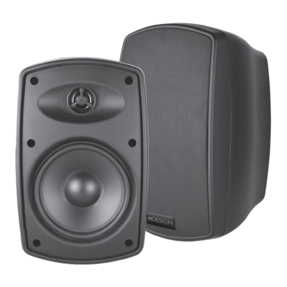 inDESIGN iD-SM30 Passive Speaker Manuals