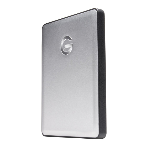 G-Technology G-DRIVE User Manual