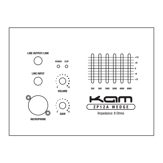 KAM ZP10 Instruction Manual