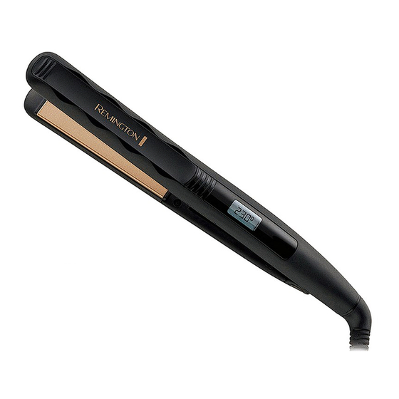 Remington Shine Revival S7200GAU Use & Care Manual