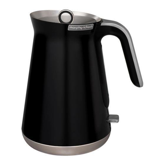 Morphy Richards aspects 100002EE Manuals