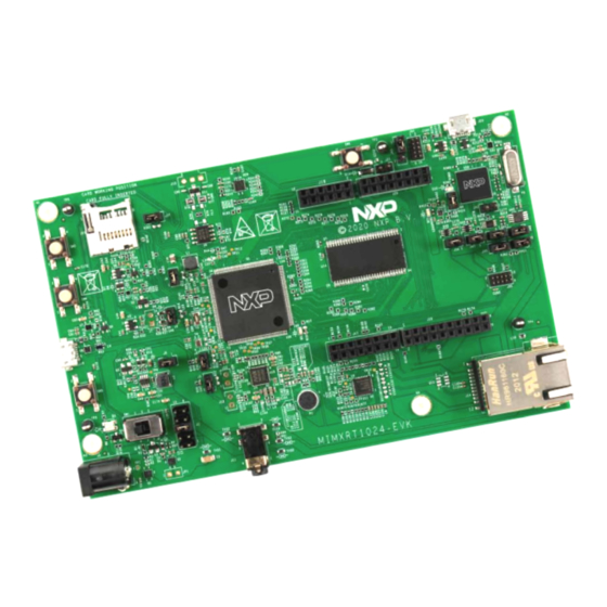 NXP Semiconductors MIMXRT1024-EVK Quick Start Manual
