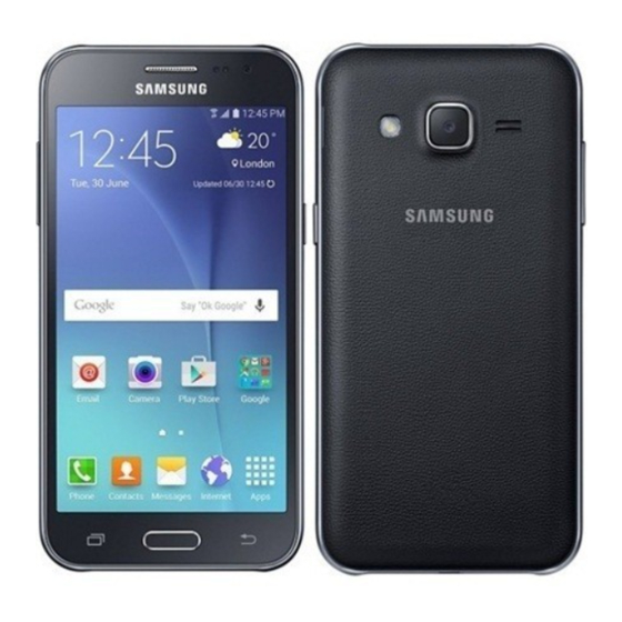 Samsung SM-J200Y User Manual
