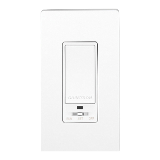 Crestron CLW-DIMS1RF Manual