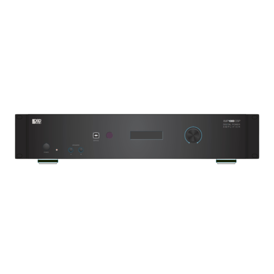 OSD Audio SMP1000 DSP Owner's Manual
