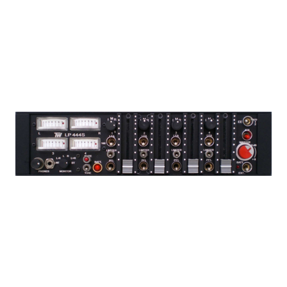 TW Electronic Components LP444s User Manual