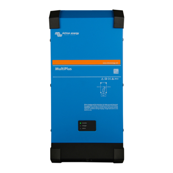 Victron energy PMP242200100 Charger Manuals