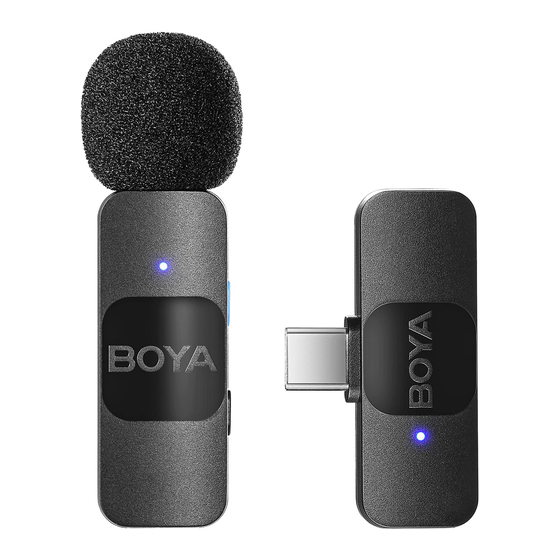 Boya BY-V Series Manuals