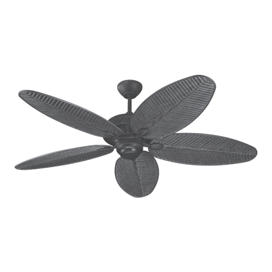 Monte Carlo Fan Company 5CU52 Series Owner's Manual And Installation Manual