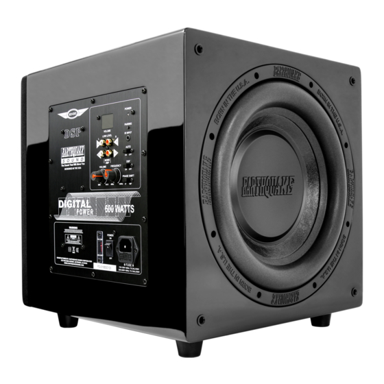 EarthQuake MiniMe DSP P10 User Manual