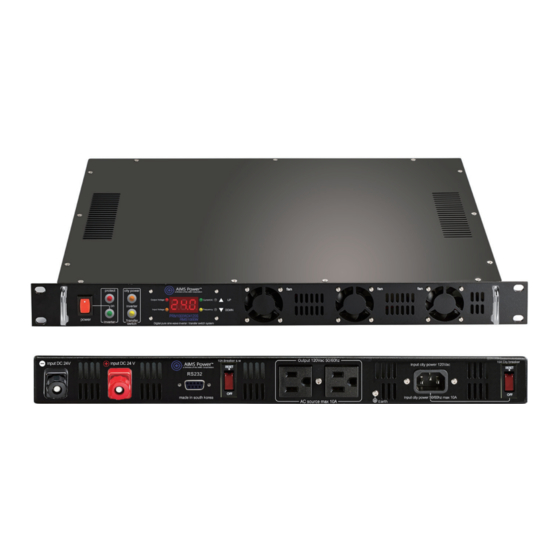 AIMS Power PRM1000W12120S Operation Manual