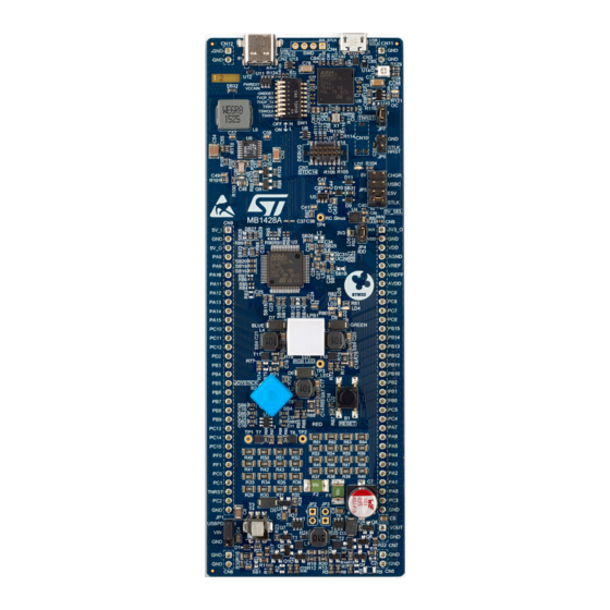 STMicroelectronics B-G474E-DPOW1 Manual