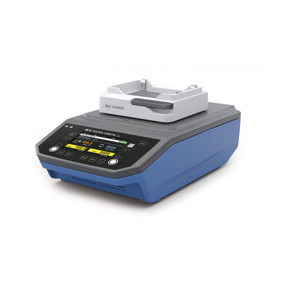 IKA MATRIX DELTA PLUS Manual