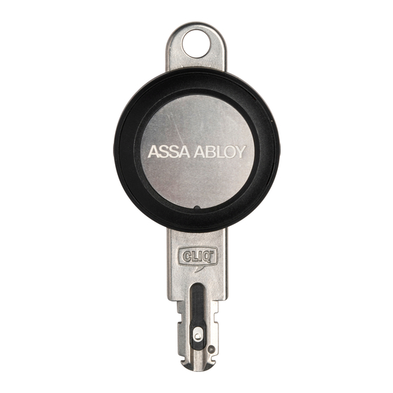 Assa Abloy eCLIQ Operating Instructions Manual