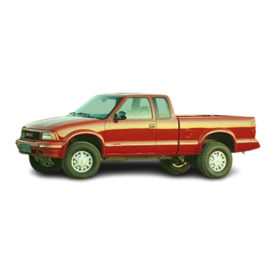 GMC 1997 Sonoma Owner's Manual