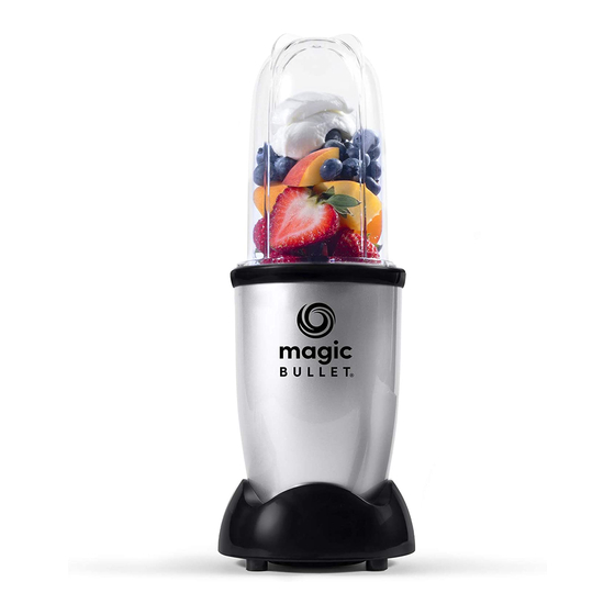 Magic Bullet MBR03 Quick Manual