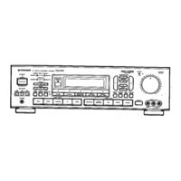 Pioneer VSA-740 Operating Instructions Manual