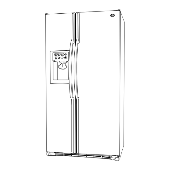 GE  Profile Arctica PSS25MGN Dimension Manual