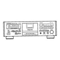 Pioneer CT-S620 Operating Instructions Manual