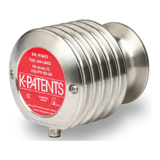 K-Patents PR-43-AC Instruction Manual
