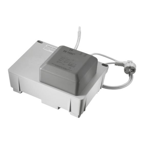 Eckerle EE 1650 Installation Instructions Manual