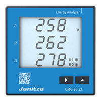 Janitza UMG 96-S2 User Manual And Technical Data