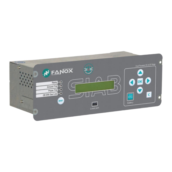 FANOX SIA-B Series User Manual