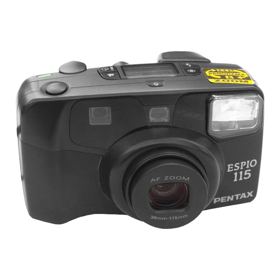 Pentax IQZoom 115 Operating Manual