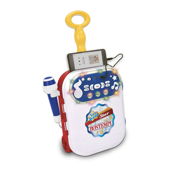 Bontempi Toy Band Star 42 5010 Owner's Manual