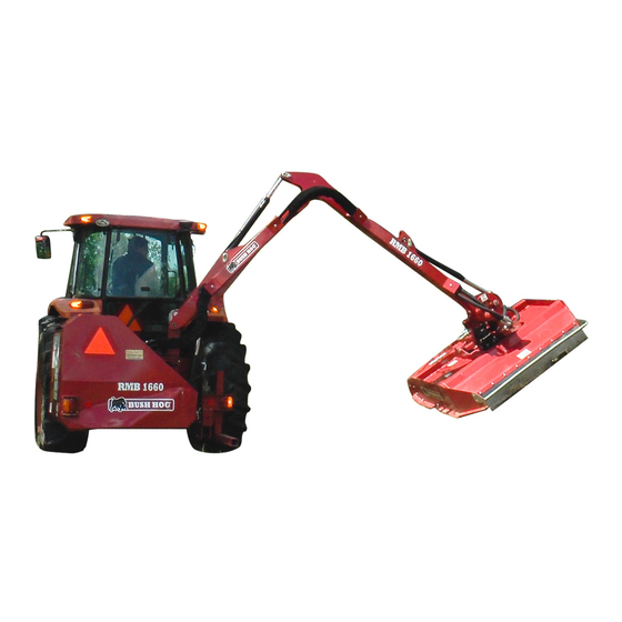 Bush Hog RMB 1660 Operator's Manual