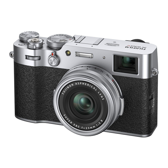 FujiFilm X100V User Manual