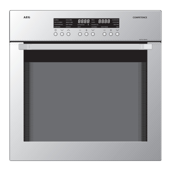 Aeg Competence Oven Timer Instructions At Jeremy Burris Blog