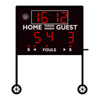Varsity Scoreboards Sportable Scoreboards MS-4 Assembly And Operating Instruction
