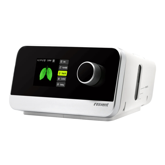 Resvent RXiBreeze User Manual