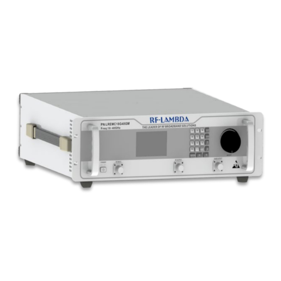 RF-Lambda REMC18G40GC User Manual