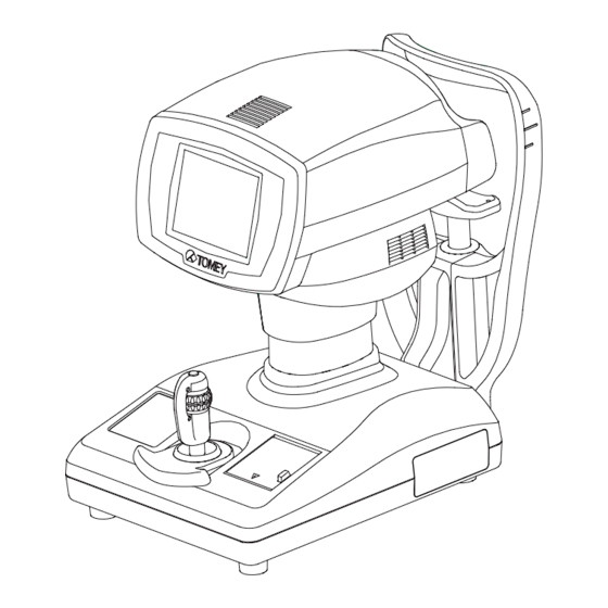 Tomey RC-5000 Operator's Manual