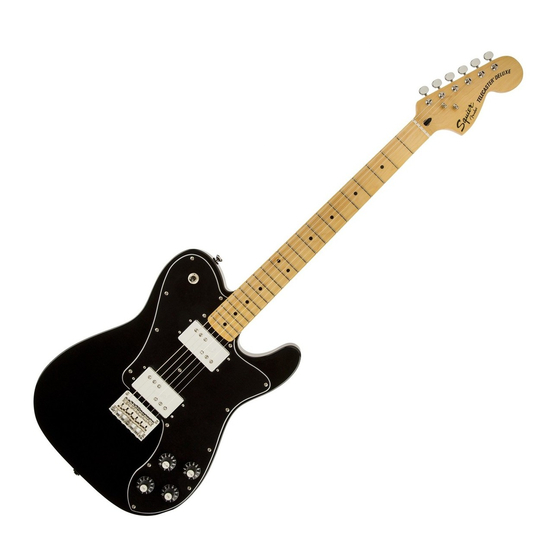 Squier Vintage Modified Telecaster Custom Specifications