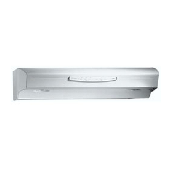 Broan Allure III QS330WWN Manual