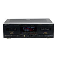 Pioneer CT-W840R Operating Instructions Manual