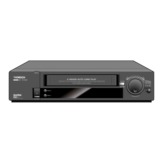 THOMSON VP4950F - annexe 1 User Manual