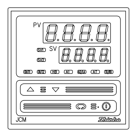 Shinko JCM-33A Instruction Manual