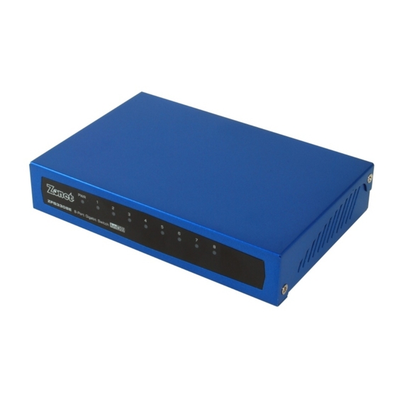 Zonet ZFS3308E Product Data