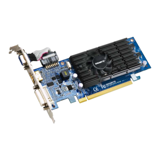 Gigabyte GV-N210D3-512I User Manual