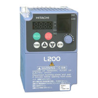 Hitachi L200-004NFEF2 Instruction Manual