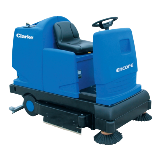 Clarke ENCORE MAX Operator's Manual & Parts List