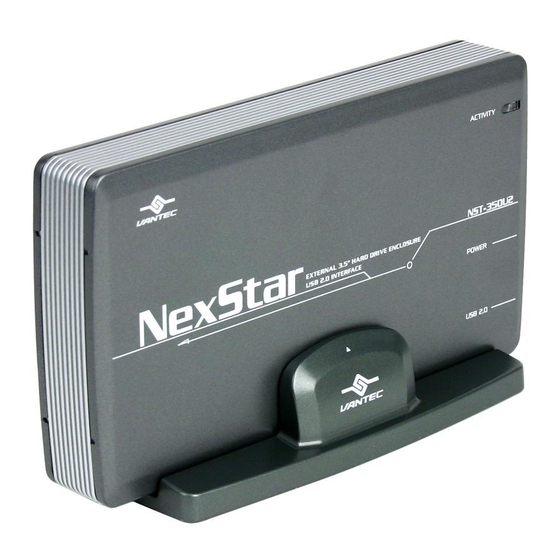 Vantec NEXSTAR NST-350U2 User Manual