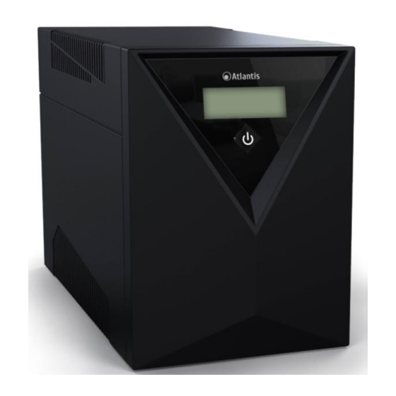 Atlantis OnePower Sx80 Manual